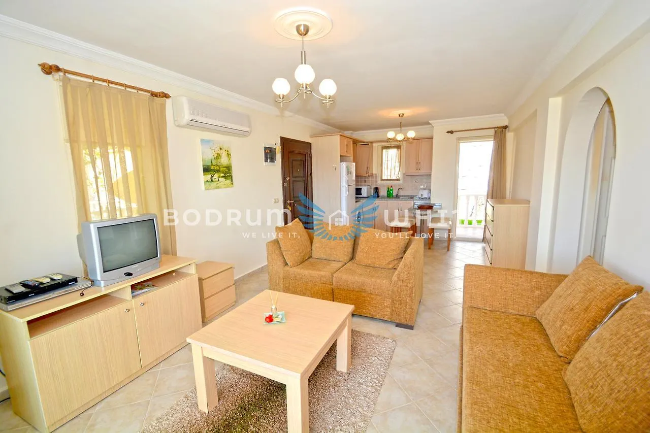 Tatil Evi Bodrum FCC 2 Bedroom Lakeview Garden Holiday Apartment A70 Türkiye